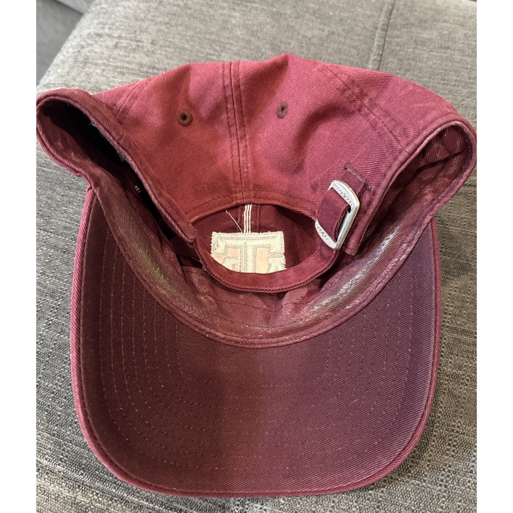 Texas A&M University Aggies Adidas SEC Strapback Adjustable Hat Cap NCAA Maroon - Picture 4 of 8